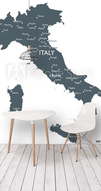 Afbeeldingen van Italy map